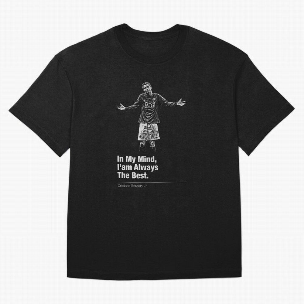 I'am Always The Best Oversized T-Shirt Make Your Look Match FIFA World Cup 2026 Made for Cristiano Ronaldo, Haaland and CR7, France and Portugal Energy, Classic Soccer Heritage, Championship Pressure, Fan Loyalty and International Pride; Perfect