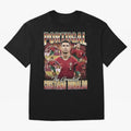 Cristiano Ronaldo Portugal Vintage Oversized T-Shirt Follow FIFA World Cup 2026 Group Stage Spirit, Centered on Netherlands, Messi, CR7 and Mbappe, Supporter Pride, Iconic Celebrations, Legendary Names and Global Match Day Energy; Made for