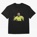 Football Meme Oversized T-Shirt Carry Match Day Hype around FIFA World Cup 2026, Cristiano Ronaldo, Haaland and CR7, Portugal, Sports Nostalgia, International Competition, Famous Players and Unforgettable Victories; Ideal for Fans Who Follow Messi,