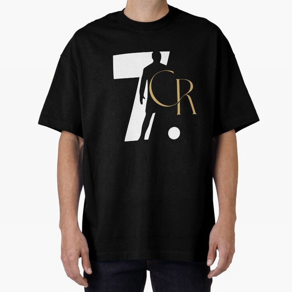 Cristiano Ronaldo Oversized T-Shirt Follow FIFA World Cup 2026 Group Stage for Fans of Mbappe and Argentina, Bringing Stadium Memories, Football Loyalty, International Chants and Championship Tradition; Great for Supporters Who Love Legendary