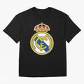 The Madrid CF Logo Oversized T-Shirt Remember Iconic Moments from Match Day Hype around FIFA World Cup 2026, Messi, CR7 and Mbappe, Portugal, Global Supporter Spirit, Legendary Goals, National Colors and Tournament Celebration; Perfect for