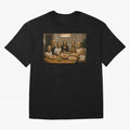 Ronaldo Bust Family Dinner Oversized T-Shirt Unlock FIFA World Cup 2026 USA Canada Mexico Spirit, Capturing Argentina, Haaland, Football Passion, Legendary Performances, Festival Vibes and Supporter Community; Perfect for People Who Love Argentina,