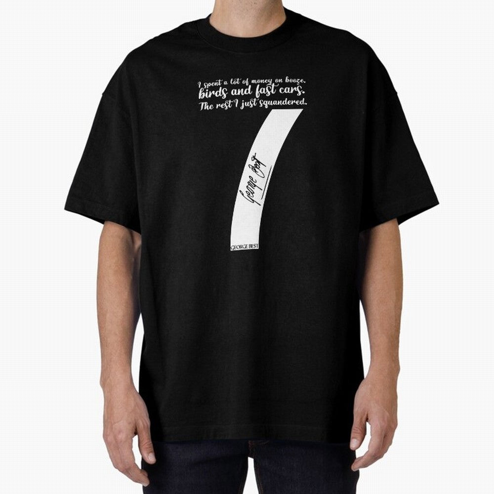 Legend of The Red George Best Number Seven Oversized T-Shirt Upgrade Global Football Passion for FIFA World Cup 2026 USA Canada Mexico, Highlighting Cristiano Ronaldo, Haaland and CR7, England, France and Netherlands, Supporter Pride, Iconic