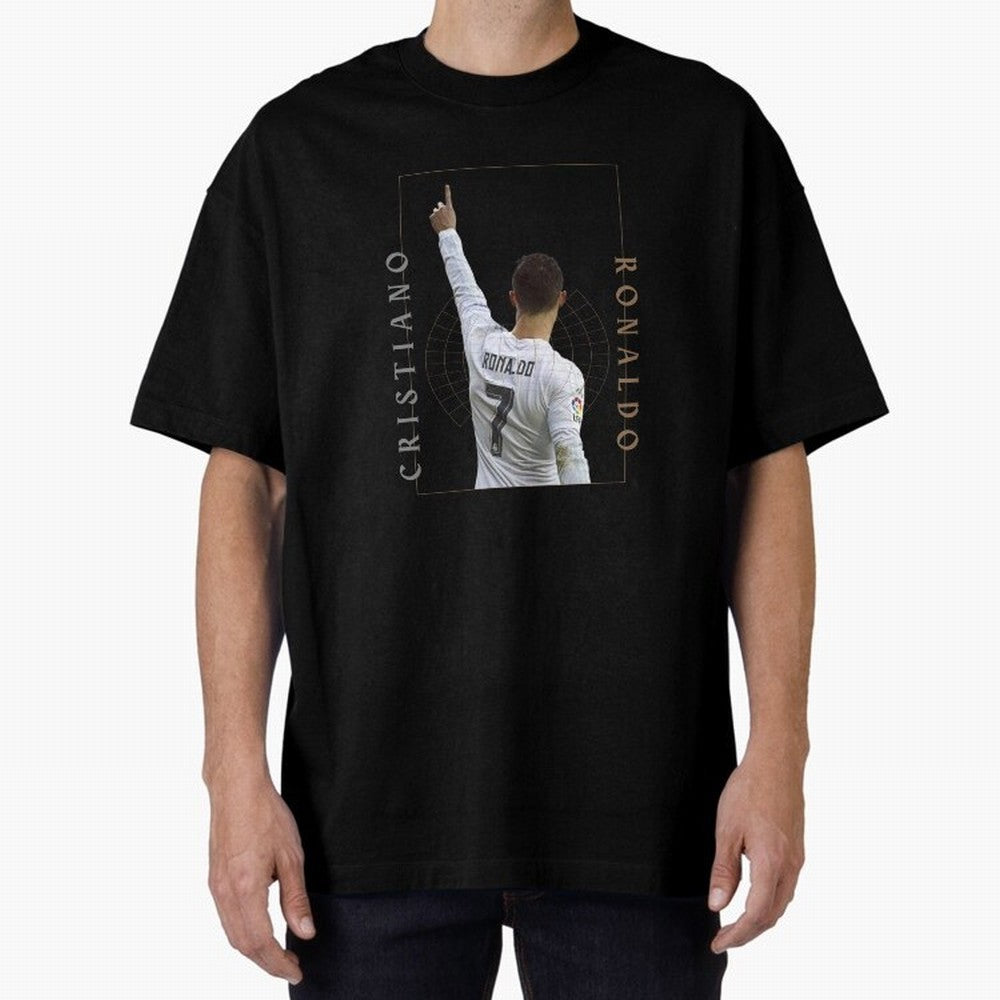 Cristiano Ronaldo CR7 Best Seller Oversized T-Shirt Celebrate the FIFA World Cup 2026 Group Stage Journey through CR7 and Messi Highlights, France and Portugal Pride, Goal Celebration Energy, Supporter Heritage, Football Icons and Worldwide