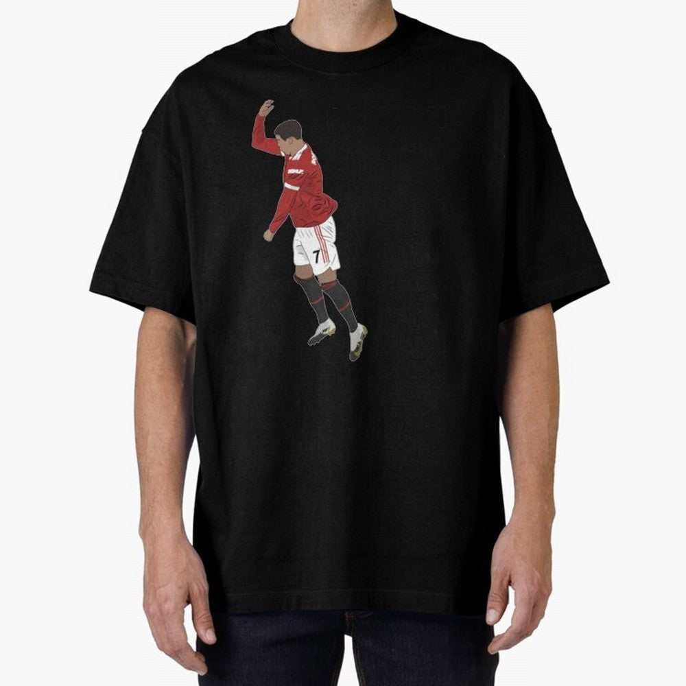 cristiano ronaldo siuuu Oversized T-Shirt Follow Every Goal of FIFA World Cup 2026 USA Canada Mexico Capturing Messi, Brazil, Portugal and Argentina Energy, Soccer Culture, Superstar Moments, National Team Dreams and Competitive Fire; Built for