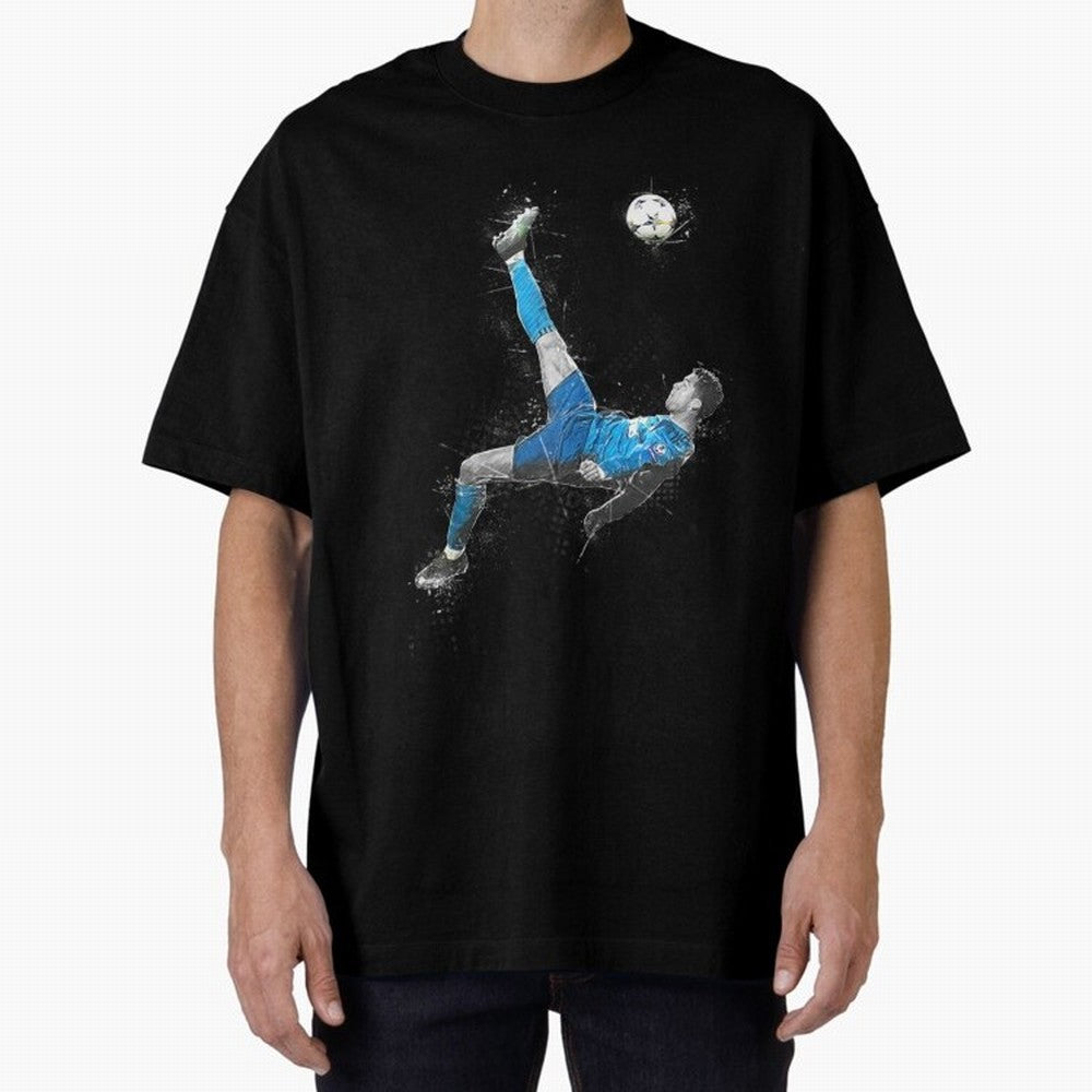 Cristiano Ronaldo Cristiano Ronaldo Oversized T-Shirt Celebrate Football Dreams Across FIFA World Cup 2026 USA Canada Mexico Spirit, Built around Spain, CR7, Stadium Memories, Football Loyalty, International Chants and Championship Tradition; Built