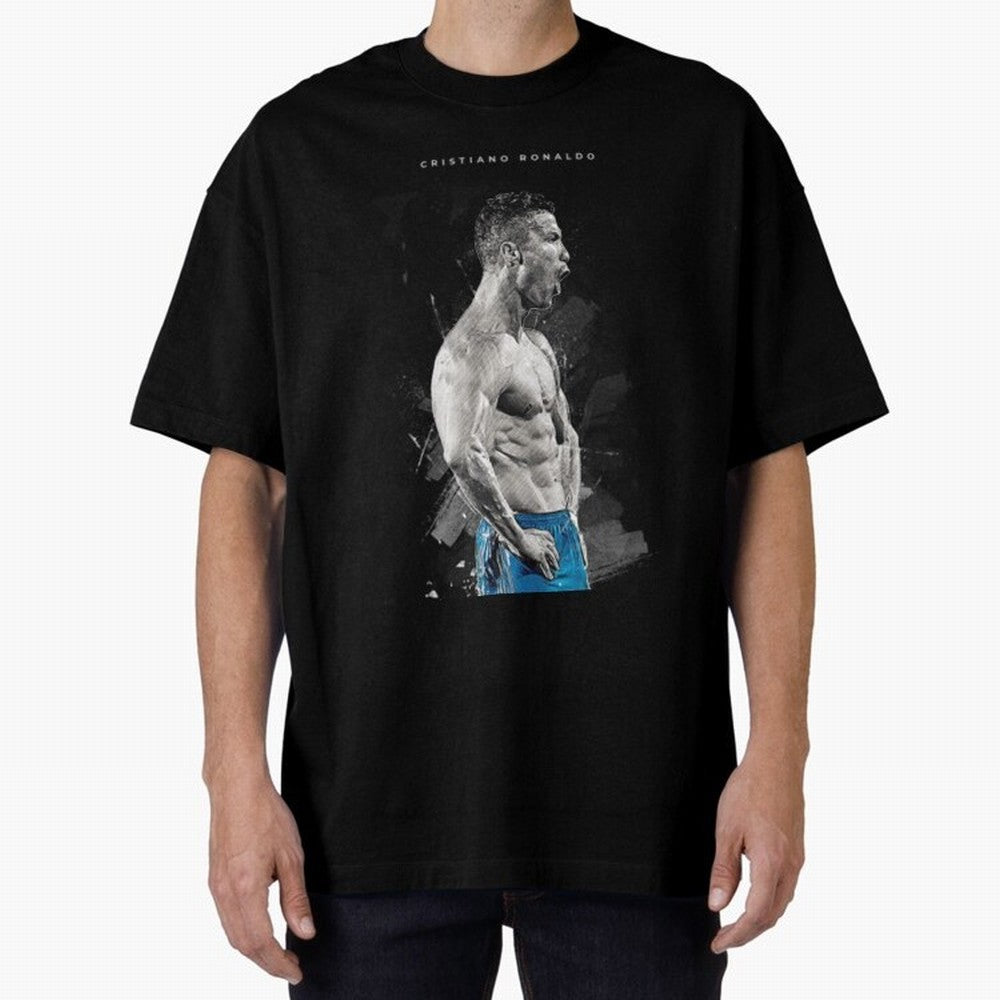 Cristiano Ronaldo Cristiano Ronaldo Oversized T-Shirt Experience FIFA World Cup 2026 Spirit, Built around Argentina, Messi, Stadium Chants, National Pride, Trophy Dreams and Unforgettable Football Memories; Ideal for Fans Who Follow Messi,
