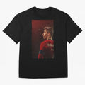 Art Ronaldo Wallpaper Oversized T-Shirt Honor Champions and Dreams in FIFA World Cup 2026 USA Canada Mexico Built around Mbappe and Neymar, Germany Energy, Vintage Soccer Flavor, Modern Football Stars, National Flags and Final Night Emotion; Great