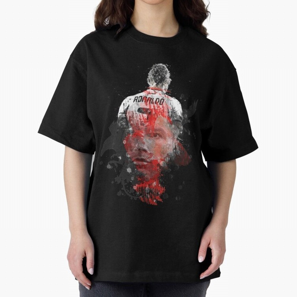 Cristiano Ronaldo Cristiano Ronaldo Oversized T-Shirt Celebrate Every Goal in the FIFA World Cup 2026 Group Stage Journey through Neymar Highlights, Argentina, France and Brazil Pride, Match Day Excitement, Supporter Culture, Golden Goals and