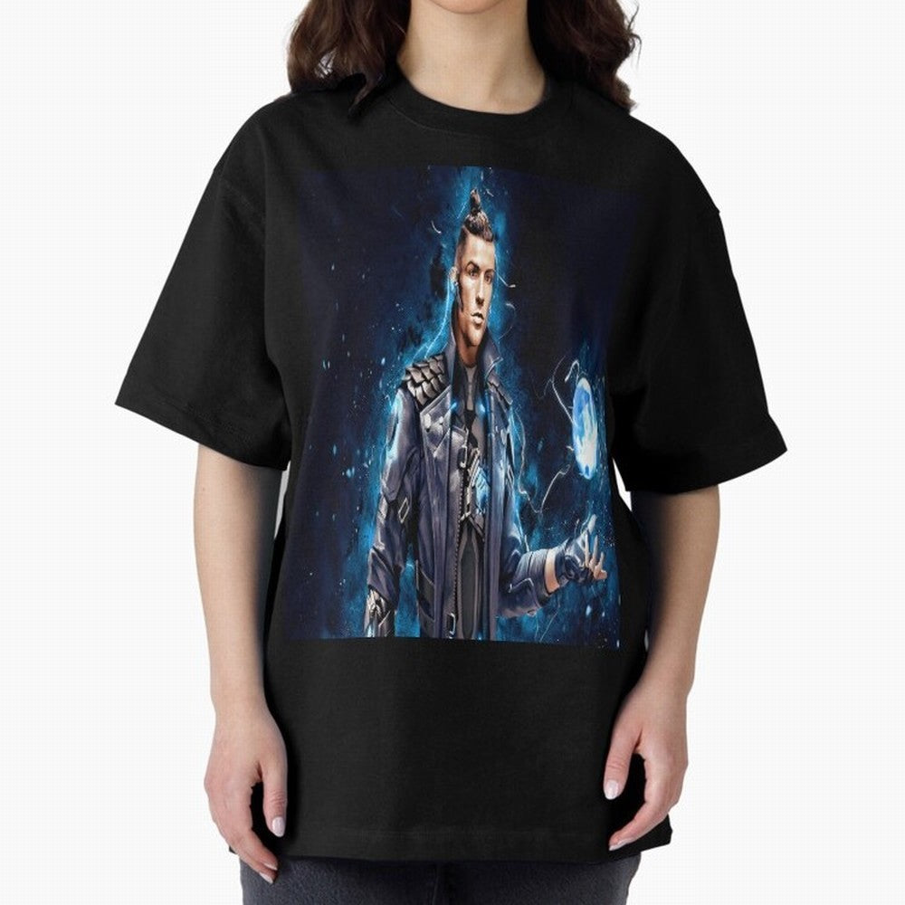cristiano ronaldo Oversized T-Shirt Fuel Match Day Hype around FIFA World Cup 2026, Neymar, England, France and Netherlands, Tournament Hype, Historic Matchups, Family Viewing Parties and Global Sports Pride; Ideal for Football Dads, Football Moms,