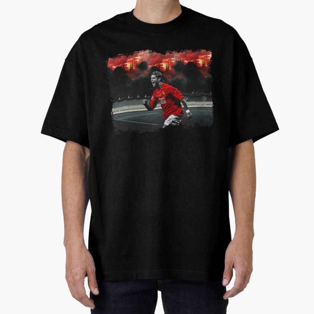 Cristiano Ronaldo Manchester 8K Oversized T-Shirt Bring Supporter Culture to Match Day Hype around FIFA World Cup 2026 Group Stage, CR7, Argentina, Match Day Excitement, Supporter Culture, Golden Goals and Global Football Passion; Perfect for Fans,