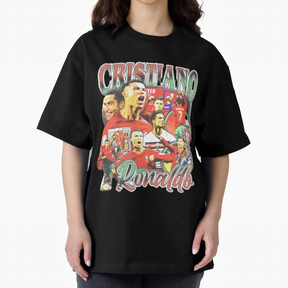 Cristiano Ronaldo Graphic Shirt Oversized T-Shirt Bring Legendary Rivalry Energy to FIFA World Cup 2026 Group Stage for Fans of Cristiano Ronaldo, Haaland and CR7 and Argentina, Bringing Football Festival Excitement, Trophy Ambitions, Country