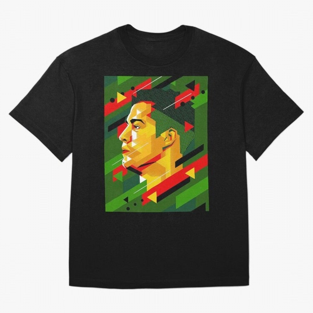 Cristiano Ronaldo Oversized T-Shirt Show Match Day Excitement for the FIFA World Cup 2026 Journey through Haaland Highlights, Germany Pride, Football Passion, Legendary Performances, Festival Vibes and Supporter Community; Built for Supporters