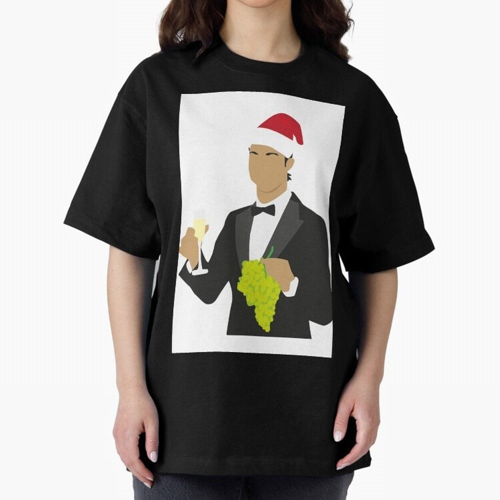 Cristiano Ronaldo enjoing Christmas iPhone Case & Cover| Cr7 gift Oversized T-Shirt Relive the Noise and Pride of FIFA World Cup 2026 for Fans of Messi and Cristiano Ronaldo and Argentina and Brazil, Bringing Vintage Soccer Flavor, Modern Football