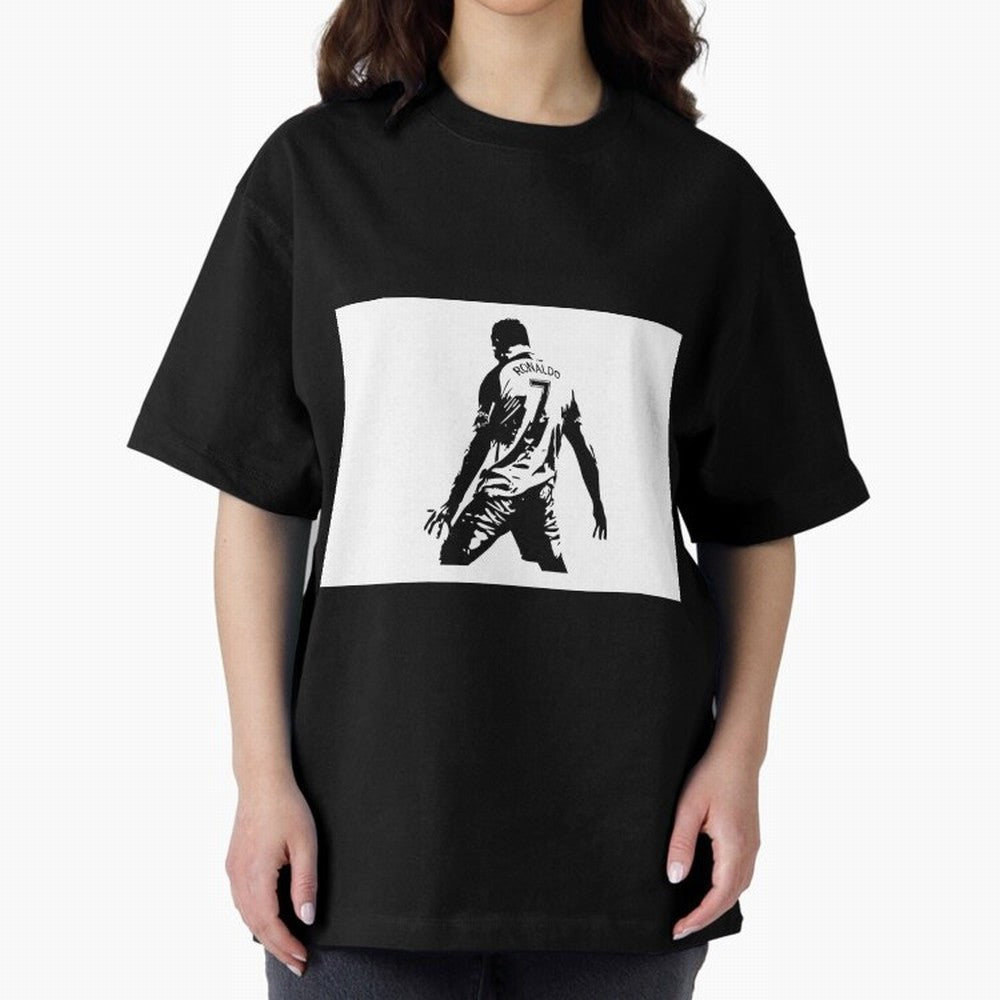 Cristiano Ronaldo Oversized T-Shirt Join Supporters Worldwide for the FIFA World Cup 2026 Journey through Messi, Neymar and Mbappe Highlights, Portugal, Spain and Germany Pride, Goal Celebration Energy, Supporter Heritage, Football Icons and