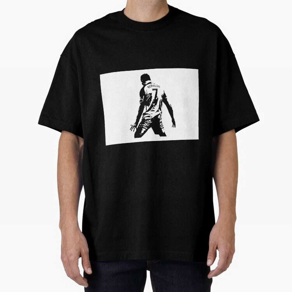 Cristiano Ronaldo Oversized T-Shirt Join Supporters Worldwide for the FIFA World Cup 2026 Journey through Messi, Neymar and Mbappe Highlights, Portugal, Spain and Germany Pride, Goal Celebration Energy, Supporter Heritage, Football Icons and