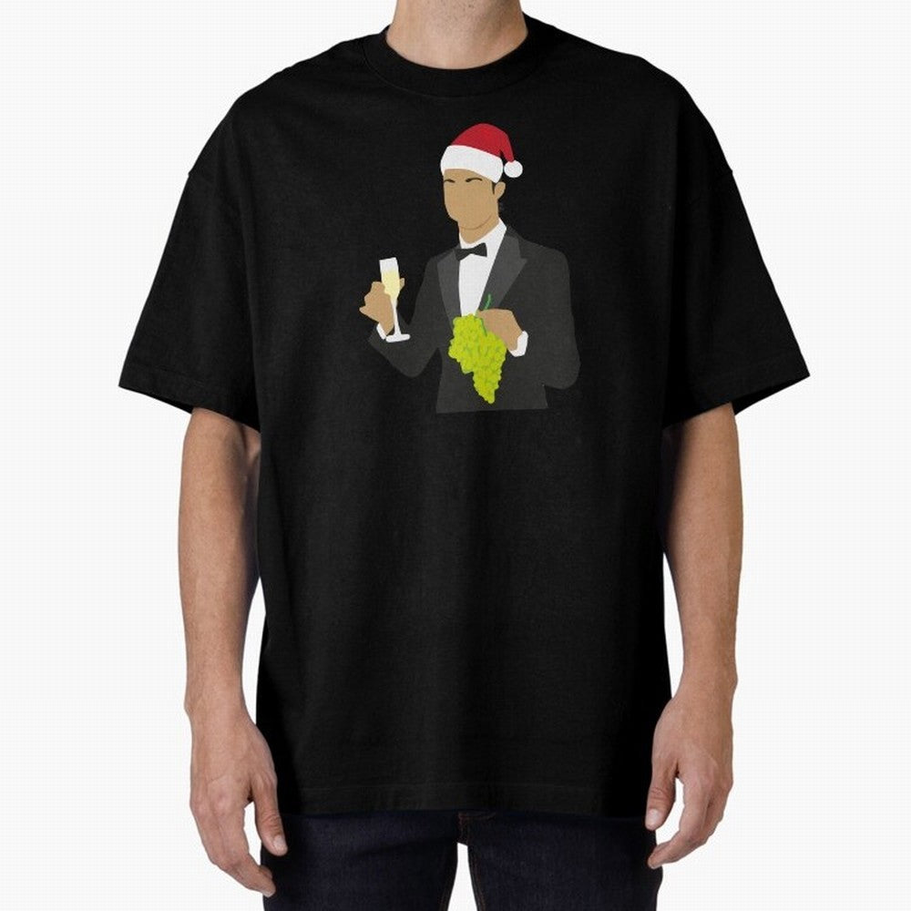 Cristiano Ronaldo enjoing Christmas Oversized T-Shirt Keep Football History Alive during Match Day Hype around FIFA World Cup 2026 USA Canada Mexico, Cristiano Ronaldo, Haaland and CR7, England, Football History, Final Match Energy, Crowd Noise and