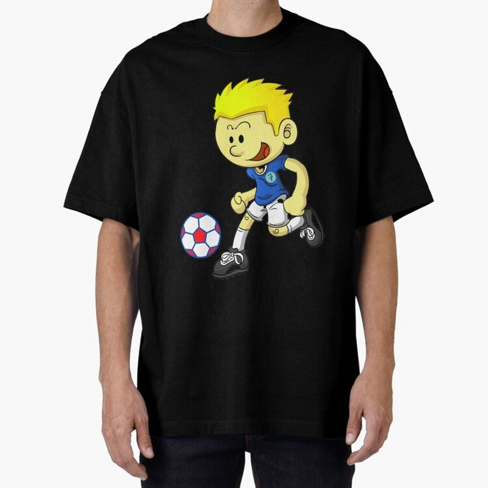Football is a matter of life and death, I'm like Cristiano Ronaldo Oversized T-Shirt Honor the Beautiful Game during Global Football Passion for FIFA World Cup 2026, Filled with CR7 and Messi, Brazil, Portugal and Argentina, Championship Spirit,