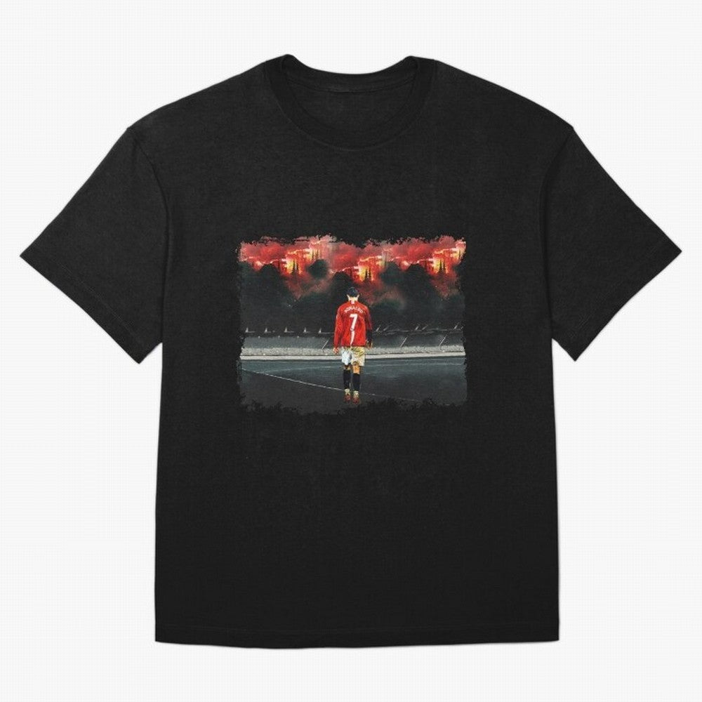Cristiano Ronaldo 8K Oversized T-Shirt Follow FIFA World Cup 2026 for Fans of Mbappe and Spain, Bringing Retro Football Energy, Iconic Rivalries, Trophy Chase Drama and Stadium Atmosphere; Perfect for Supporters Who Want Bold Football Energy,