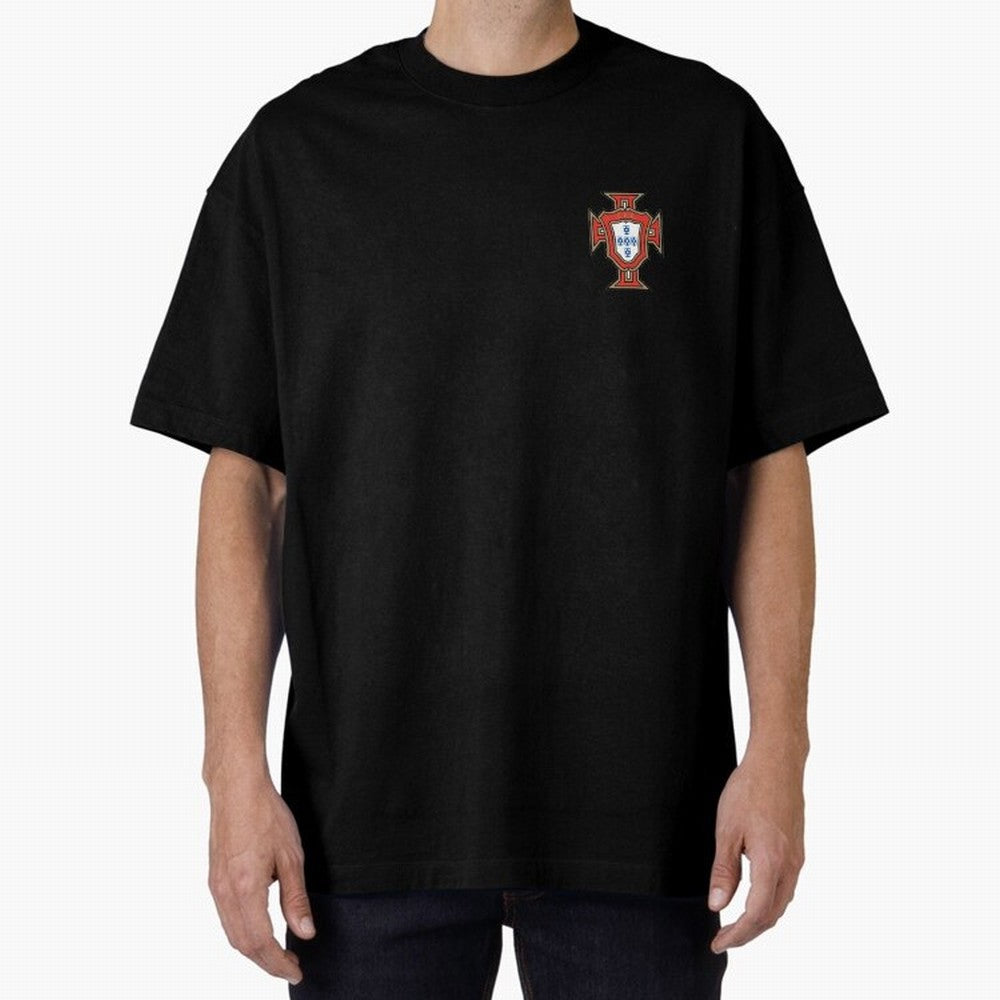 Portugal National Team - Oversized T-Shirt Celebrate Football Dreams Across the FIFA World Cup 2026 Journey through Cristiano Ronaldo Highlights, Brazil, Portugal and Argentina Pride, Worldwide Fan Energy, Dramatic Goals, Stadium Lights and
