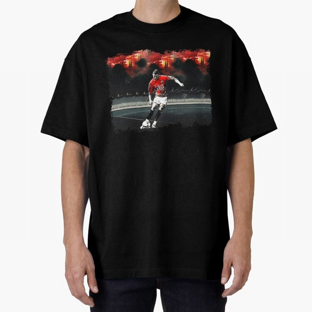 Cristiano Ronaldo 2008 Shoot 8K Oversized T-Shirt Mark FIFA World Cup 2026 for Fans of Haaland and France and Portugal, Bringing Game Day Rituals, Football Legends, Country Pride and the Road to the Final; Made for Collectors Who Enjoy Iconic