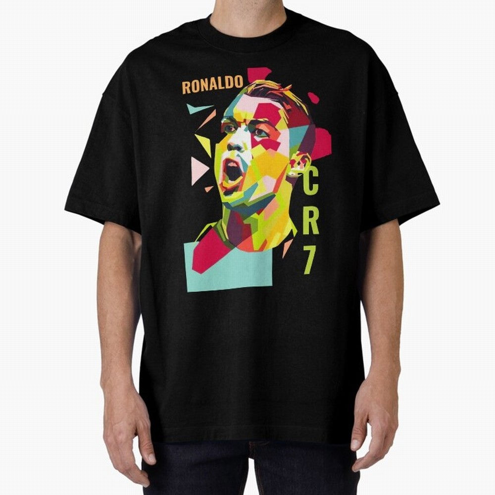 RONALDO CR7 Design Oversized T-Shirt Bring Champion Energy into FIFA World Cup 2026 USA Canada Mexico Spirit, Featuring Argentina, CR7, Football Festival Excitement, Trophy Ambitions, Country Rivalries and Star Player Buzz; Created for Match Day