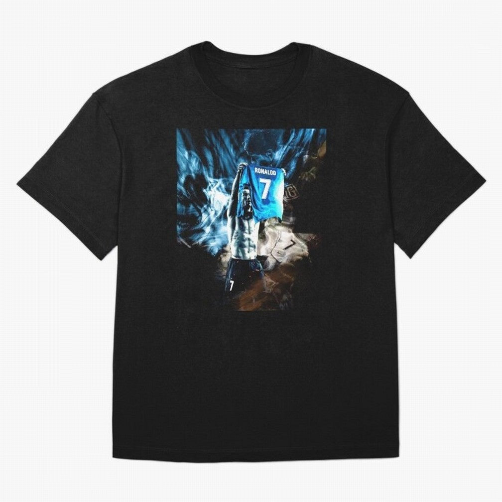 Cristiano Ronaldo Graphic Oversized T-Shirt Honor the Football Icons of FIFA World Cup 2026 Group Stage with Messi and Cristiano Ronaldo, Netherlands Energy, Supporter Pride, Iconic Celebrations, Legendary Names and Global Match Day Energy; Ideal
