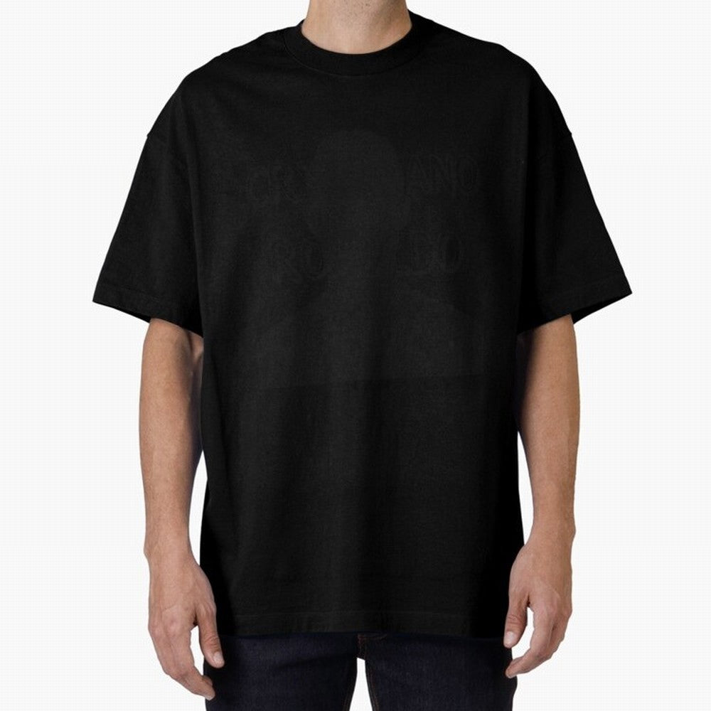 Cristiano Ronaldo digital art design Oversized T-Shirt Embrace FIFA World Cup 2026 with Mbappe and Neymar, Spain Energy, Sports Nostalgia, International Competition, Famous Players and Unforgettable Victories; Made for Collectors Who Enjoy Iconic