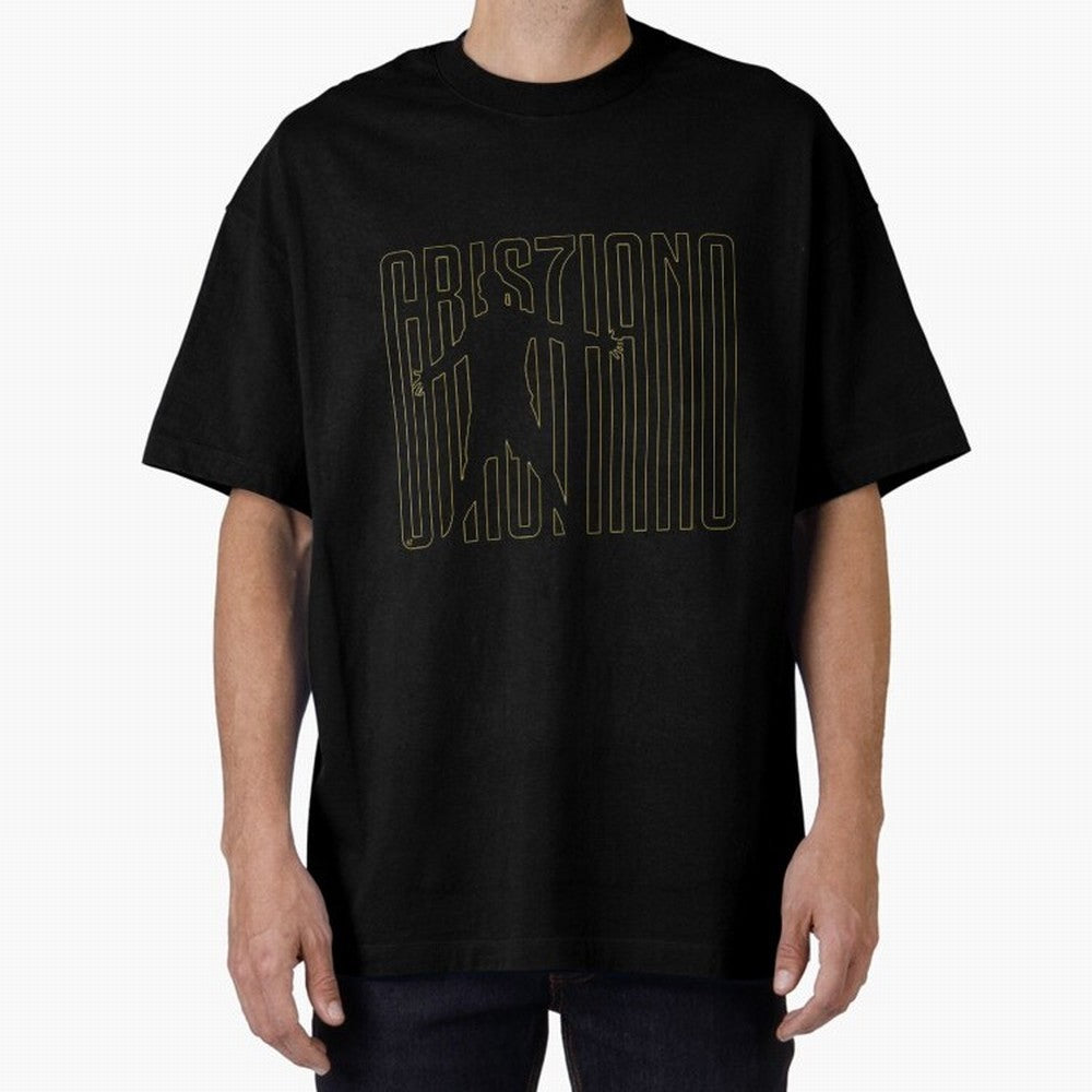 Maglia Cristiano Ronaldo Oversized T-Shirt Show Your Love for Global Football Passion for FIFA World Cup 2026 USA Canada Mexico, Filled with CR7 and Messi, Germany, Football History, Final Match Energy, Crowd Noise and Once in a Lifetime Moments;