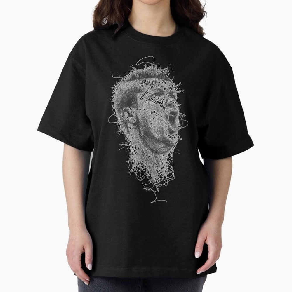 Painting Ronaldo Art Oversized T-Shirt Fuel the Hype around FIFA World Cup 2026 Connected to Neymar, Argentina and Brazil Energy, Tournament Hype, Historic Matchups, Family Viewing Parties and Global Sports Pride; Made for Die Hard Supporters,