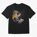 CRISTIANO RONALDO PAINTING Oversized T-Shirt Honor Football Greatness during FIFA World Cup 2026 USA Canada Mexico Connected to Messi and Cristiano Ronaldo, Spain and Netherlands Energy, Football Festival Excitement, Trophy Ambitions, Country