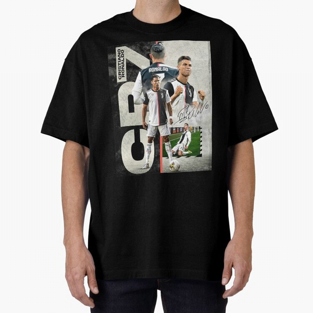 Cristiano Ronaldo Goals Oversized T-Shirt Show Your Love for FIFA World Cup 2026 Spirit, Inspired by Brazil, Cristiano Ronaldo, Haaland and CR7, Match Day Excitement, Supporter Culture, Golden Goals and Global Football Passion; Made for Collectors