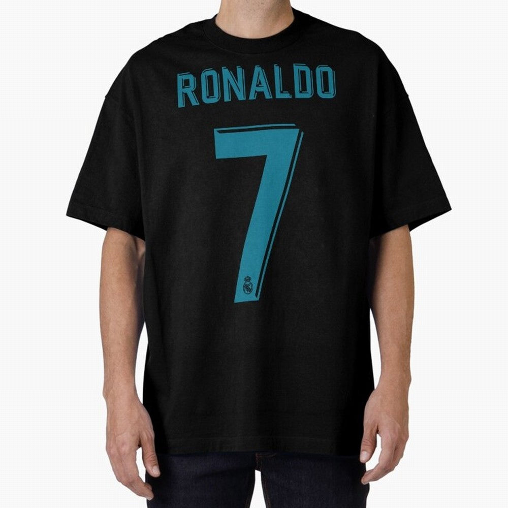 Cristiano Ronaldo 2018 Oversized T-Shirt Back the Journey through FIFA World Cup 2026 Celebrating Cristiano Ronaldo, Argentina and Brazil Energy, Goal Celebration Energy, Supporter Heritage, Football Icons and Worldwide Tournament Joy; Perfect for