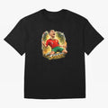 CR7 SIUUU Celebration Cartoon ¨C Legendary Football Goal Celebration Oversized T-Shirt Turn Up for FIFA World Cup 2026 for Fans of Messi and Cristiano Ronaldo and England, Bringing Football Passion, Legendary Performances, Festival Vibes and