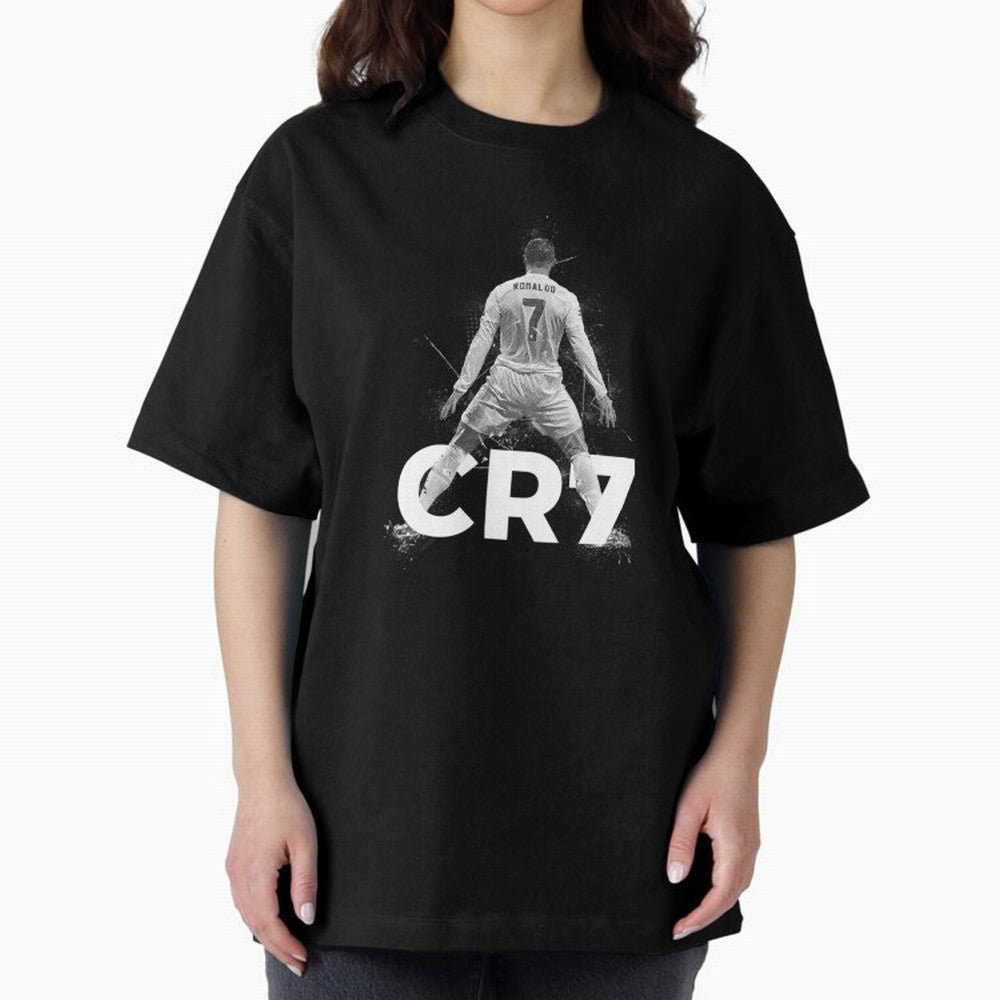 Cristiano Ronaldo Oversized T-Shirt Make Game Day About Global Football Passion for FIFA World Cup 2026, Filled with CR7, Argentina and Brazil, Football History, Final Match Energy, Crowd Noise and Once in a Lifetime Moments; Perfect for People Who