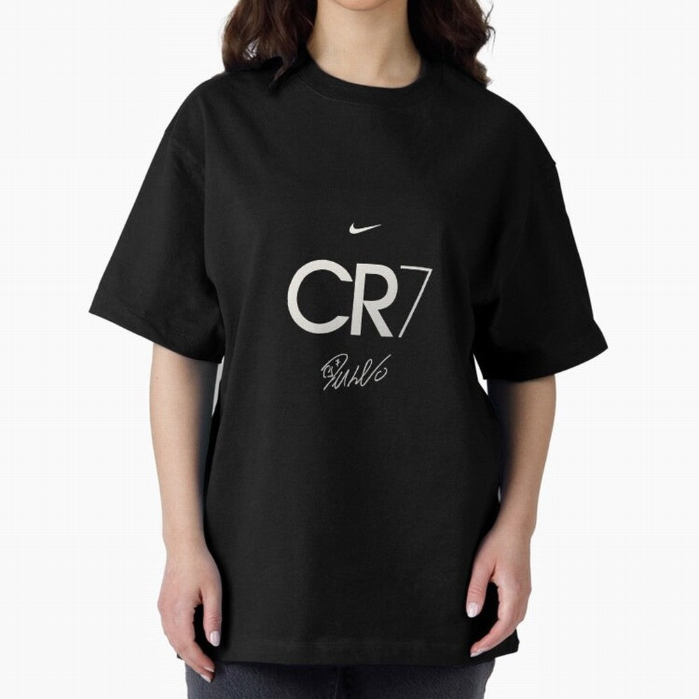 Cristiano Ronaldo Oversized T-Shirt Honor the Beautiful Game during FIFA World Cup 2026 Group Stage for Fans of Cristiano Ronaldo, Haaland and CR7 and Portugal, Bringing Match Day Excitement, Supporter Culture, Golden Goals and Global Football
