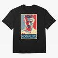 Cristiano Ronaldo Oversized T-Shirt Represent FIFA World Cup 2026 USA Canada Mexico Featuring Neymar, Haaland and Cristiano Ronaldo, France and Portugal Energy, Fan Favorite Moments, National Team Passion, Big Match Drama and Soccer History; Built