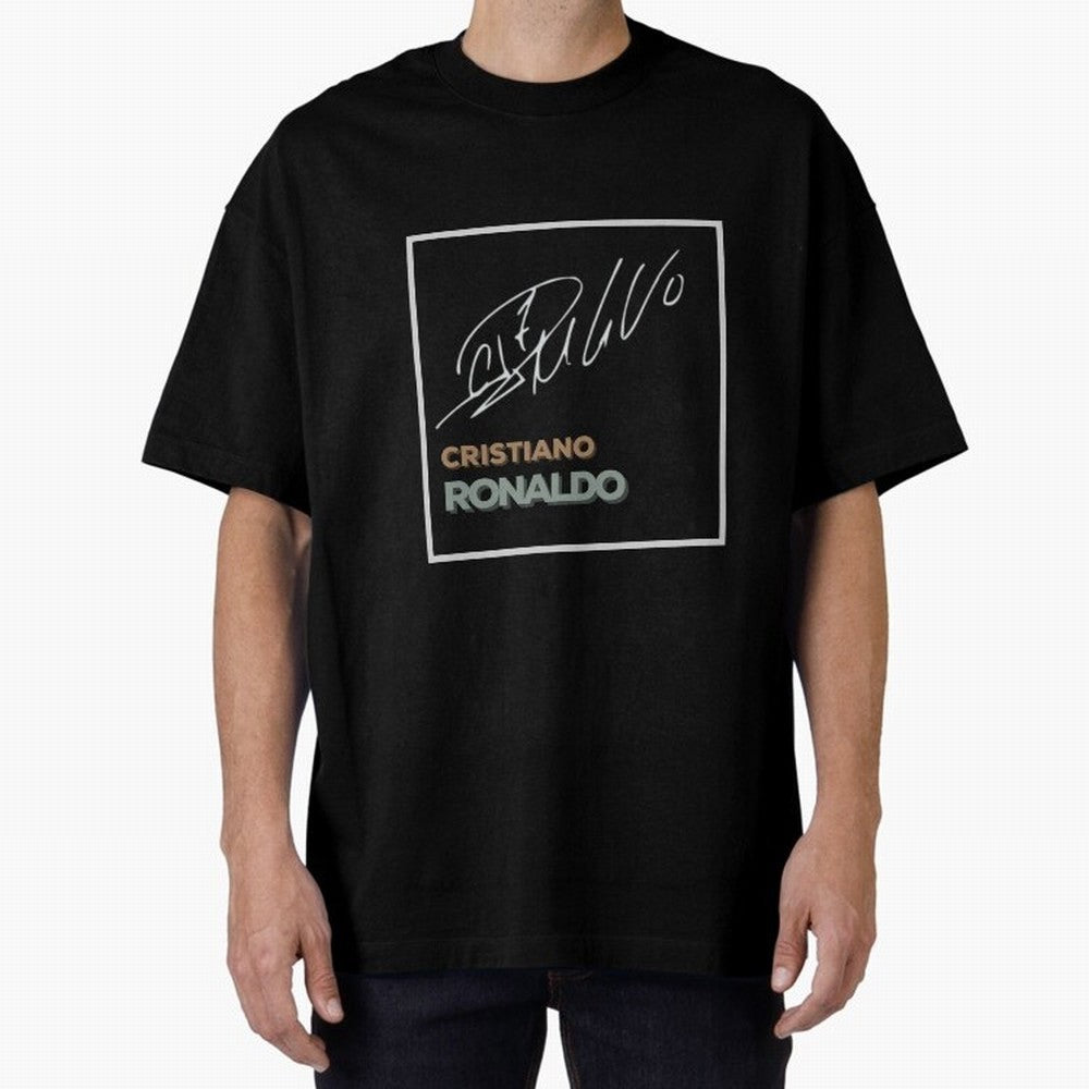 SIUUU - Cristiano Ronaldo CR7 Best Seller Oversized T-Shirt Celebrate Unforgettable Nights in FIFA World Cup 2026 Spirit, Centered on France, CR7, Championship Spirit, Famous Goals, Roaring Crowds and International Football Unity; Great for