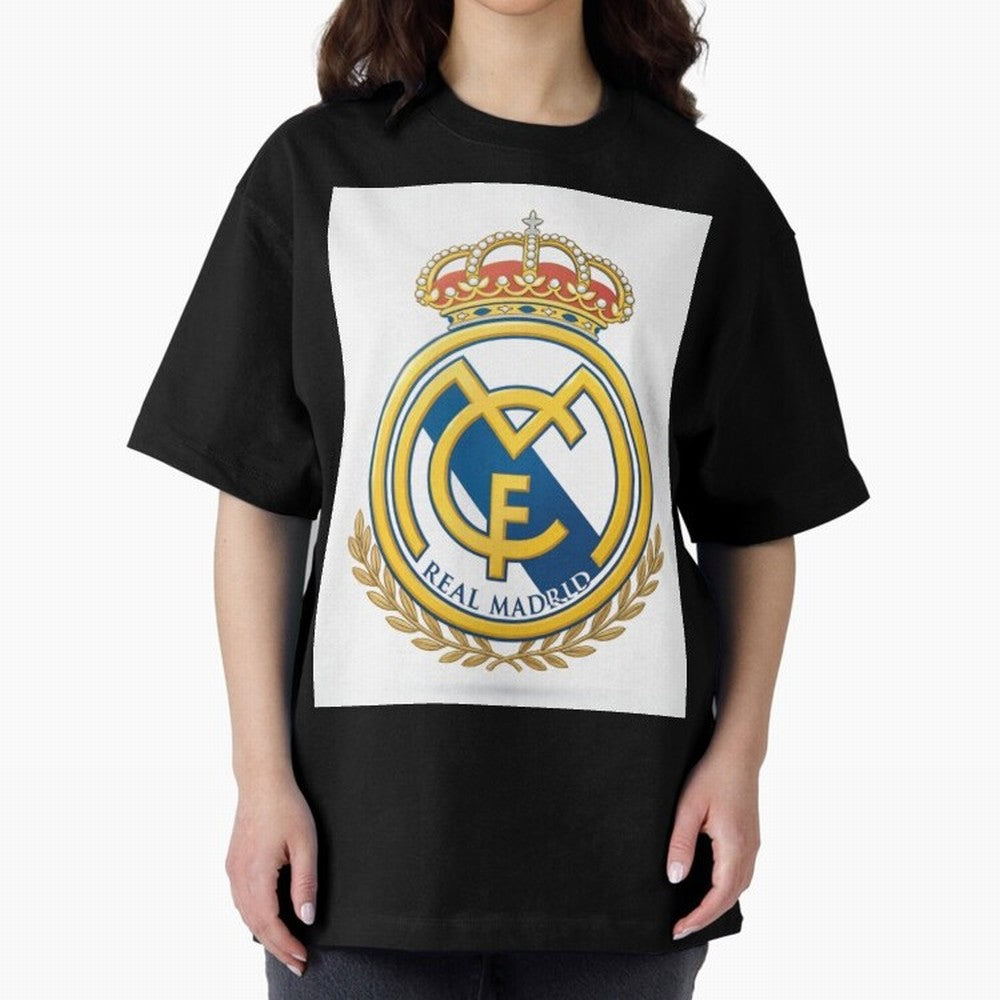 Real Futbol Bernab¨¦u Oversized T-Shirt Bring a Vintage Feel to Global Football Passion for FIFA World Cup 2026 USA Canada Mexico, Made for Messi, Neymar and Mbappe, Brazil, Portugal and Argentina, Worldwide Fan Energy, Dramatic Goals, Stadium