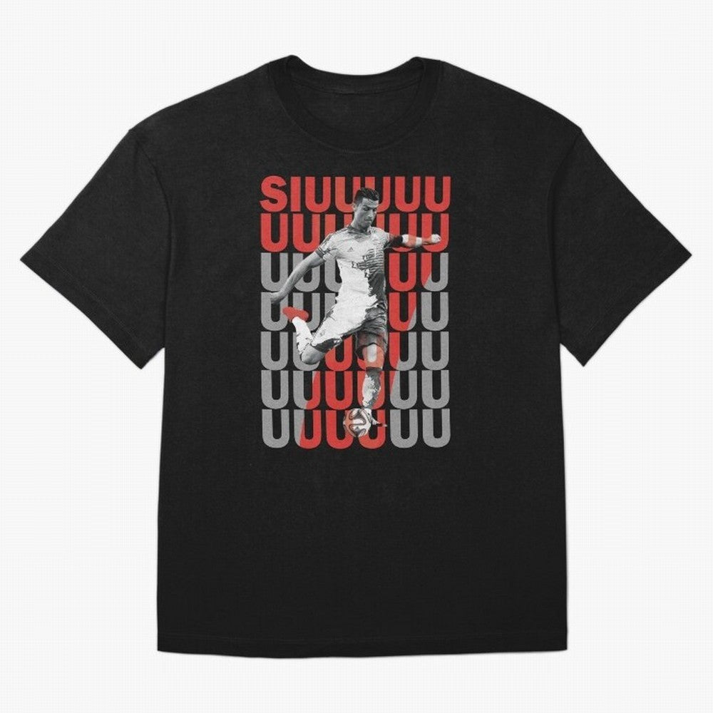 Siuuuuuu Cristiano Ronaldo Oversized T-Shirt Celebrate Global Passion for Match Day Hype around FIFA World Cup 2026 Group Stage, CR7, England, Championship Spirit, Famous Goals, Roaring Crowds and International Football Unity; Created for Match Day