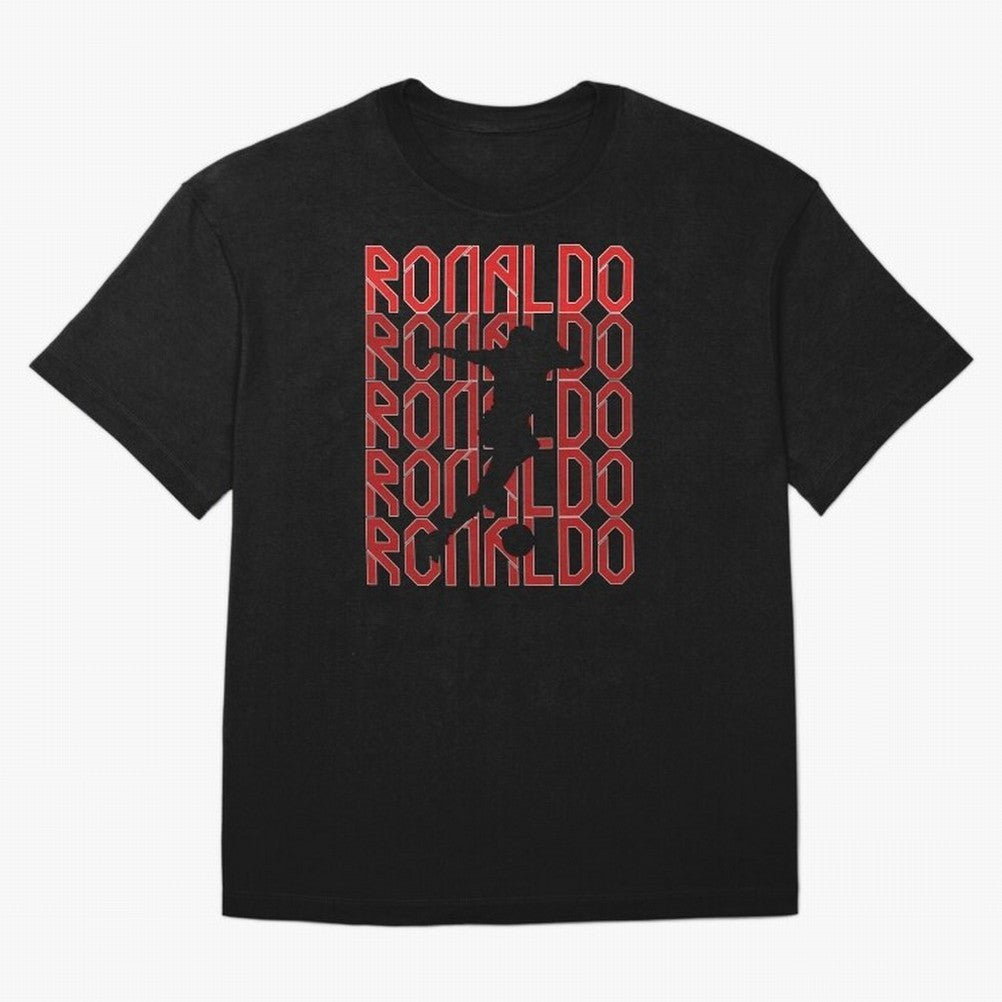 Cristiano Ronaldo Oversized T-Shirt Embrace FIFA World Cup 2026 Group Stage Spirit, Built around Germany, Haaland, Goal Celebration Energy, Supporter Heritage, Football Icons and Worldwide Tournament Joy; Created for Match Day Parties, Soccer