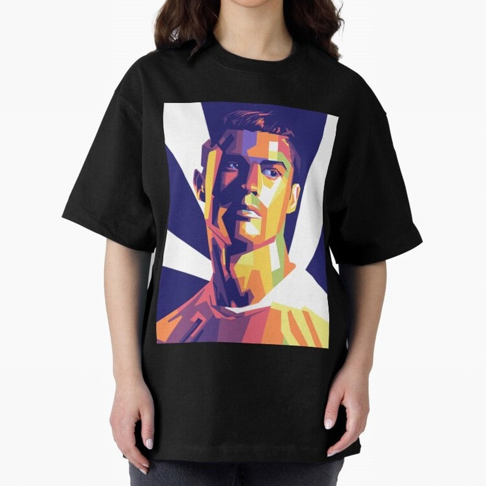 Cristiano Ronaldo cristiano ronaldo Oversized T-Shirt Join FIFA World Cup 2026 USA Canada Mexico for Fans of Mbappe and Neymar and England and Germany, Bringing Worldwide Fan Energy, Dramatic Goals, Stadium Lights and Championship Celebrations;