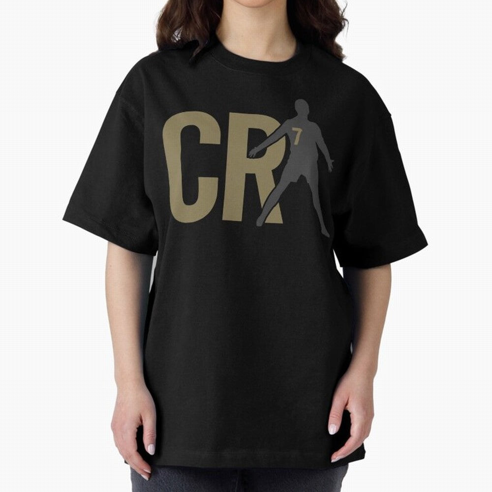CR7 - Cristiano Ronaldo Oversized T-Shirt Spotlight Global Football Passion for FIFA World Cup 2026 USA Canada Mexico, Filled with Mbappe and Neymar, Spain, Football Passion, Legendary Performances, Festival Vibes and Supporter Community; Perfect
