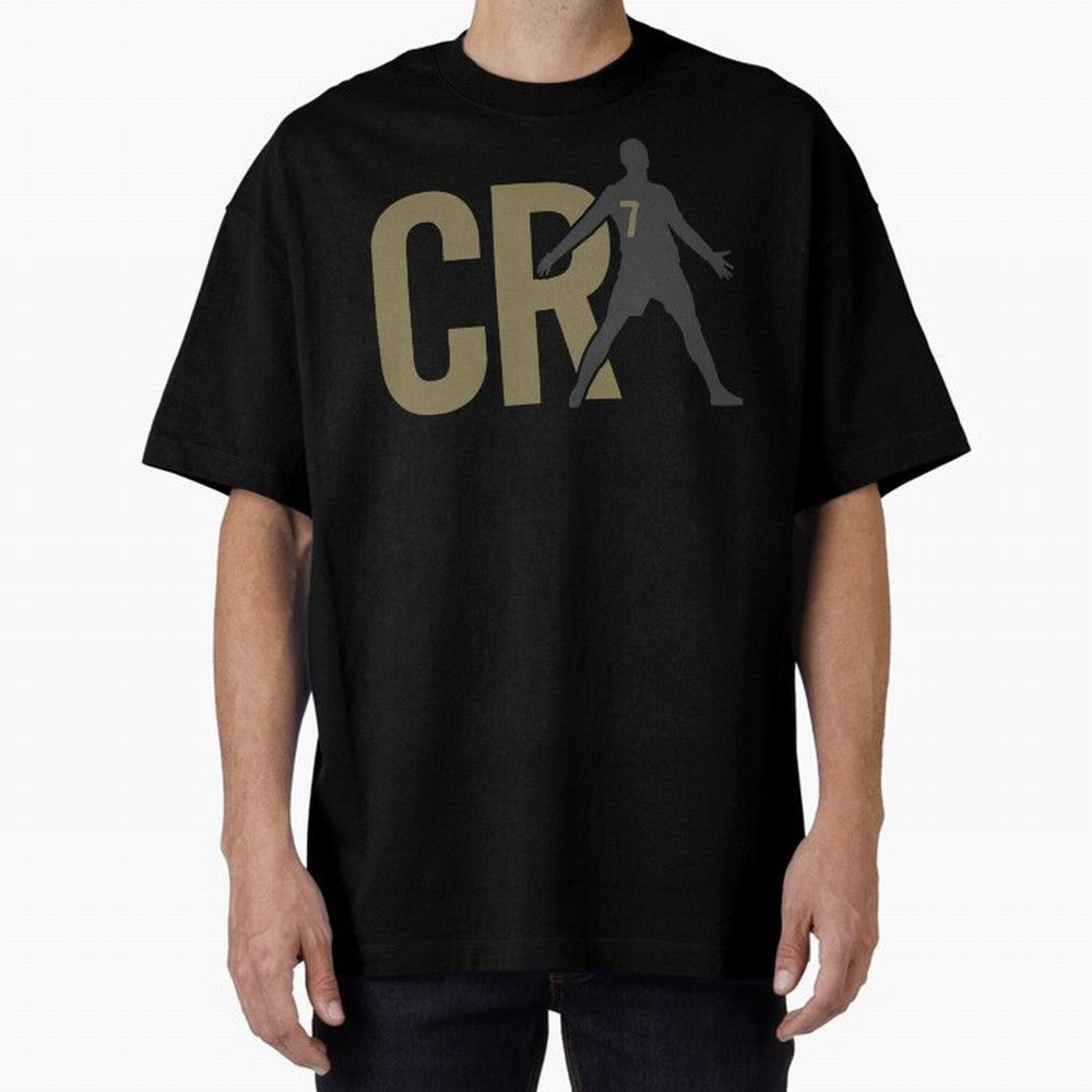 CR7 - Cristiano Ronaldo Oversized T-Shirt Spotlight Global Football Passion for FIFA World Cup 2026 USA Canada Mexico, Filled with Mbappe and Neymar, Spain, Football Passion, Legendary Performances, Festival Vibes and Supporter Community; Perfect