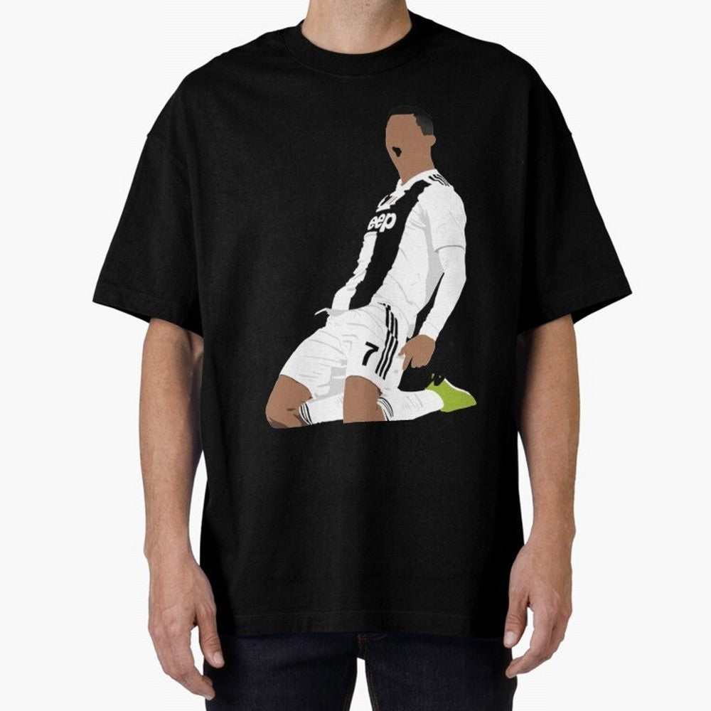 Cristiano Ronaldo Cristiano Ronaldo Oversized T-Shirt Share FIFA World Cup 2026 USA Canada Mexico for Fans of CR7 and Argentina, France and Brazil, Bringing Football Festival Excitement, Trophy Ambitions, Country Rivalries and Star Player Buzz;