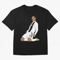 Cristiano Ronaldo Cristiano Ronaldo Oversized T-Shirt Share FIFA World Cup 2026 USA Canada Mexico for Fans of CR7 and Argentina, France and Brazil, Bringing Football Festival Excitement, Trophy Ambitions, Country Rivalries and Star Player Buzz;
