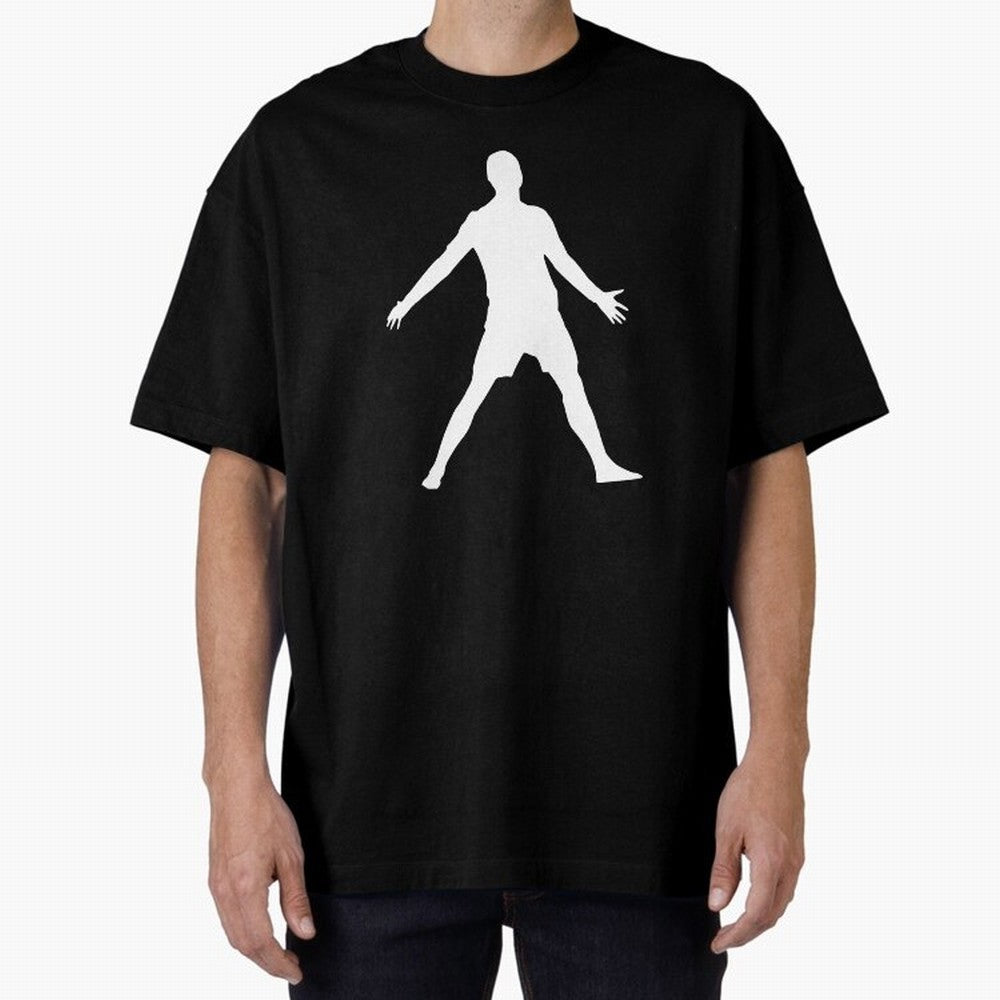 Siuuuuuuu Oversized T-Shirt Make Game Day About FIFA World Cup 2026 for Fans of Cristiano Ronaldo, Haaland and CR7 and France and Portugal, Bringing Sports Nostalgia, International Competition, Famous Players and Unforgettable Victories; Built for