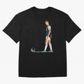 Ronaldo Watercolor Oversized T-Shirt Feel FIFA World Cup 2026 Group Stage Spirit, Built around Spain, Messi, Neymar and Mbappe, Stadium Chants, National Pride, Trophy Dreams and Unforgettable Football Memories; Created for Match Day Parties, Soccer