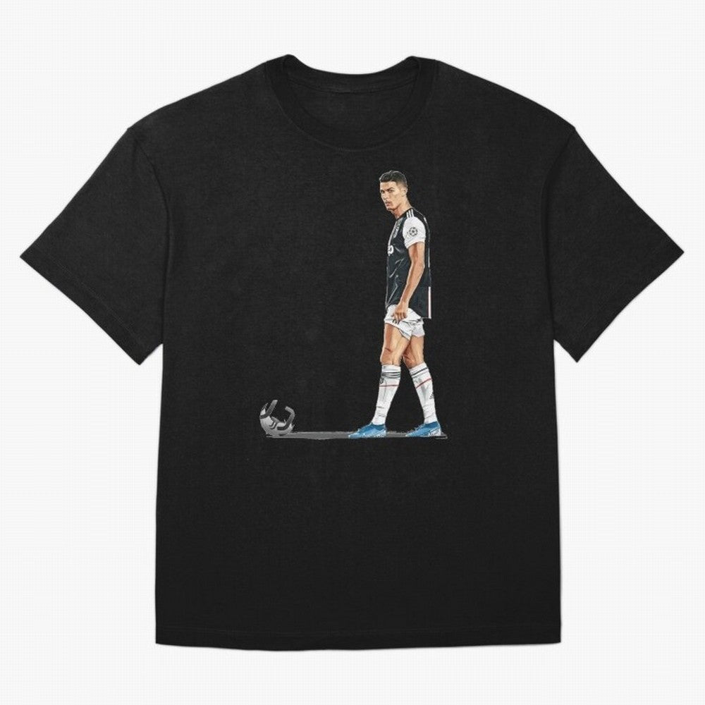 Ronaldo Watercolor Oversized T-Shirt Feel FIFA World Cup 2026 Group Stage Spirit, Built around Spain, Messi, Neymar and Mbappe, Stadium Chants, National Pride, Trophy Dreams and Unforgettable Football Memories; Created for Match Day Parties, Soccer