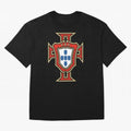 Portugal Soccer Logo Oversized T-Shirt Celebrate the Road through Match Day Hype around FIFA World Cup 2026 USA Canada Mexico, Cristiano Ronaldo, Germany, Tournament Hype, Historic Matchups, Family Viewing Parties and Global Sports Pride; Made for